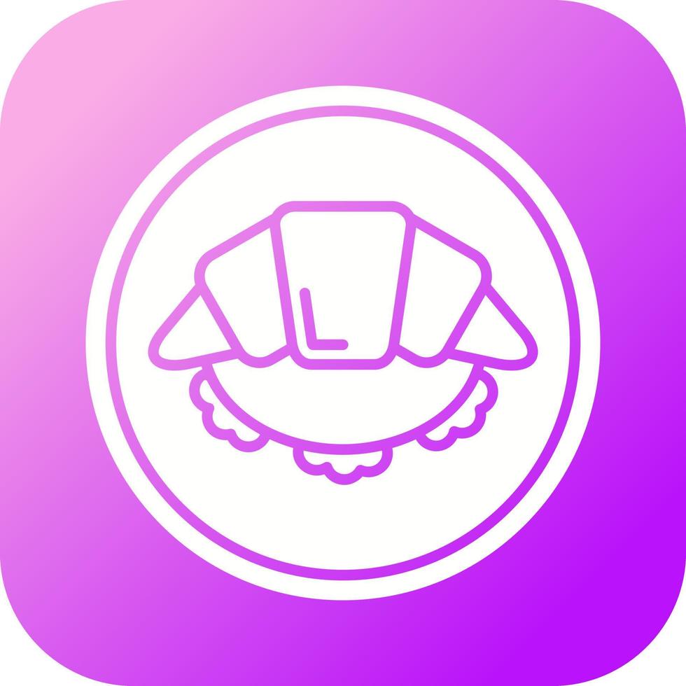 Croissant Vector Icon