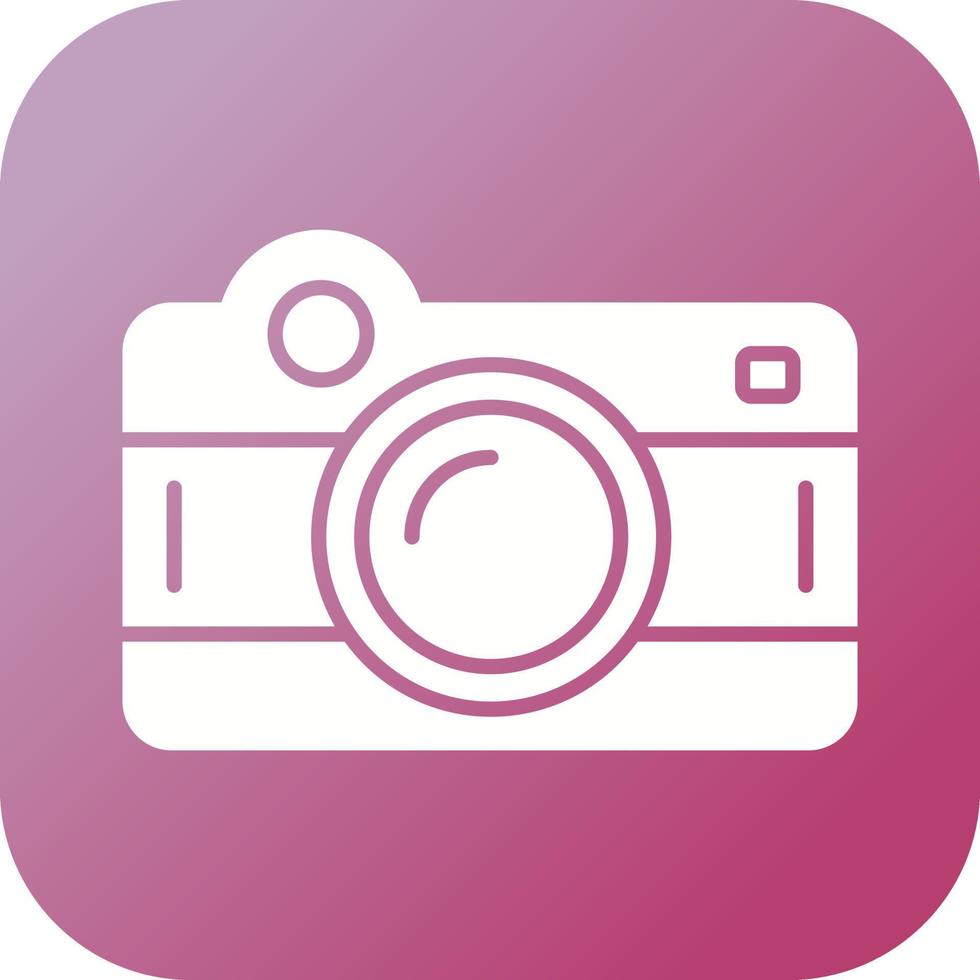 icono de vector de cámara de fotos