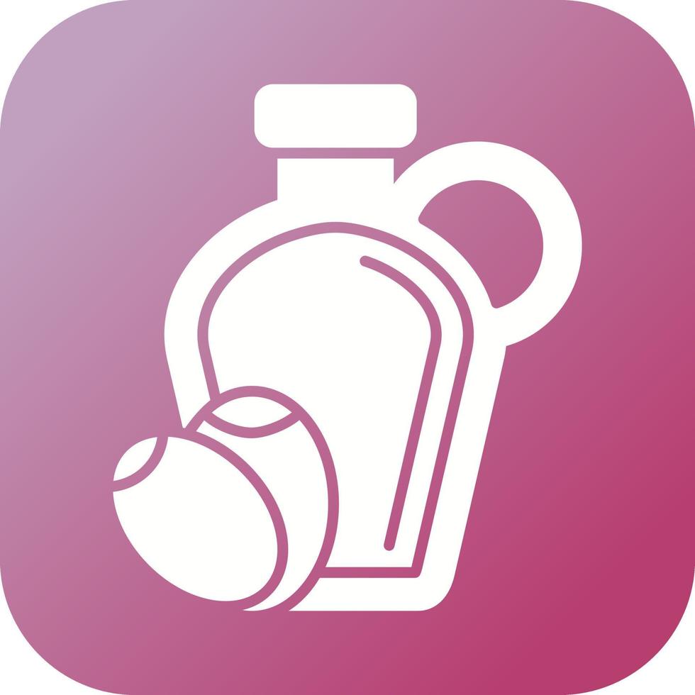 Olive Oil Vector Icon
