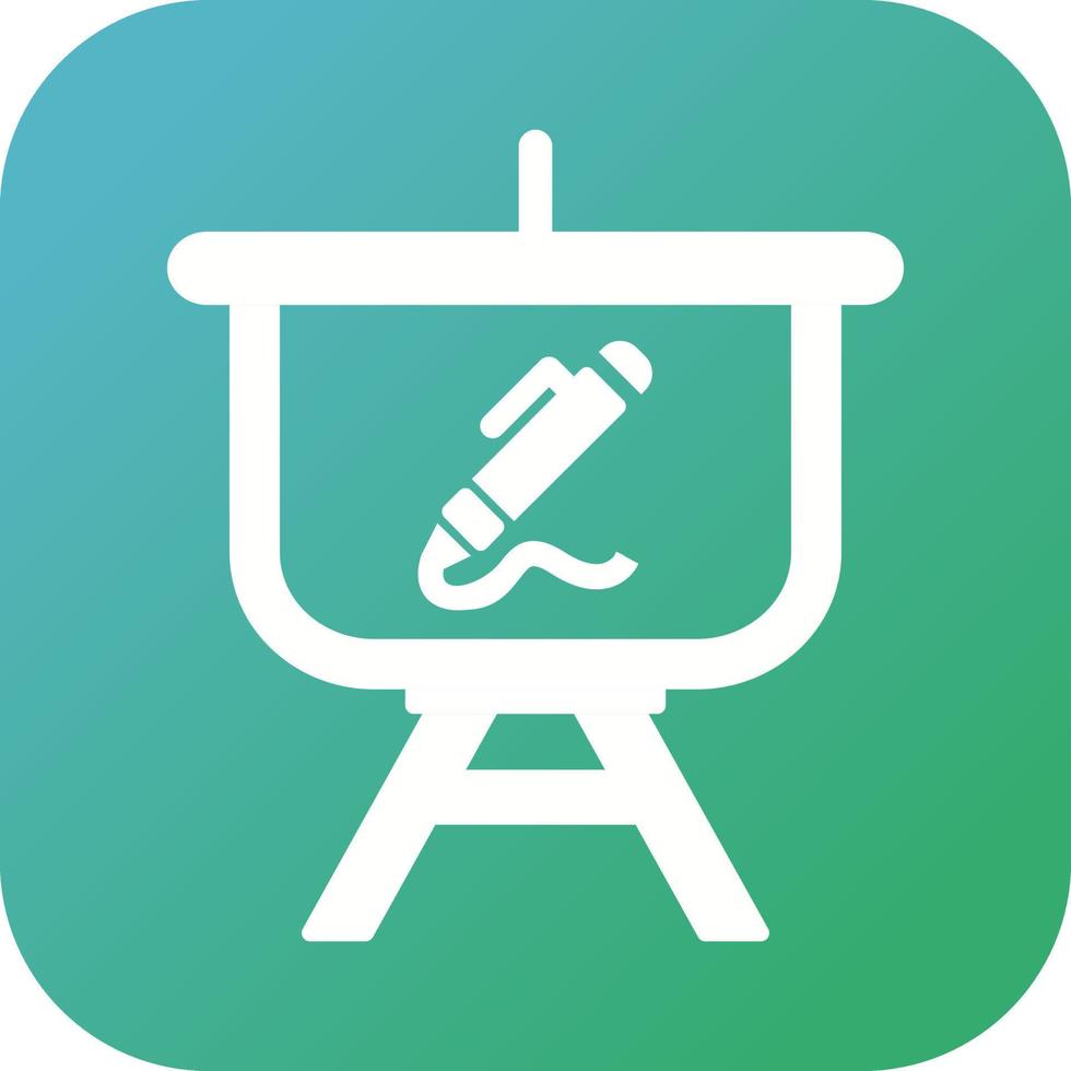 Education Presentation Vector Icon