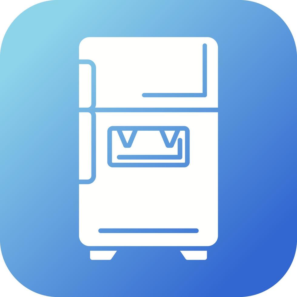 icono de vector de refrigerador