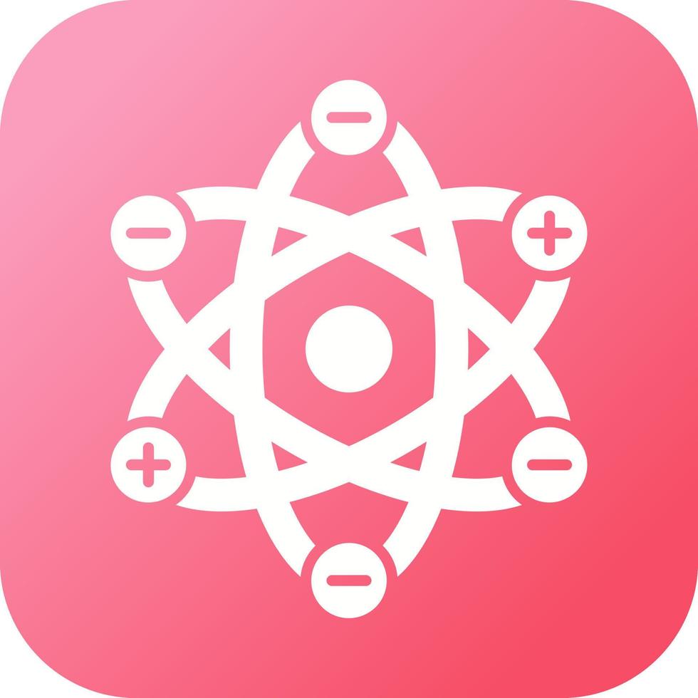 Atom Structure Vector Icon