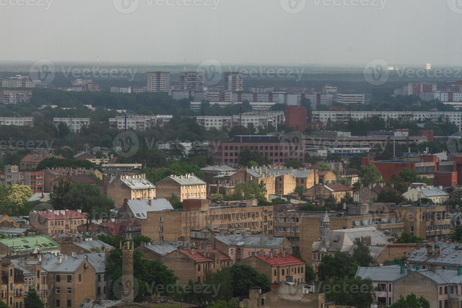 Riga from Above in the Summer photo