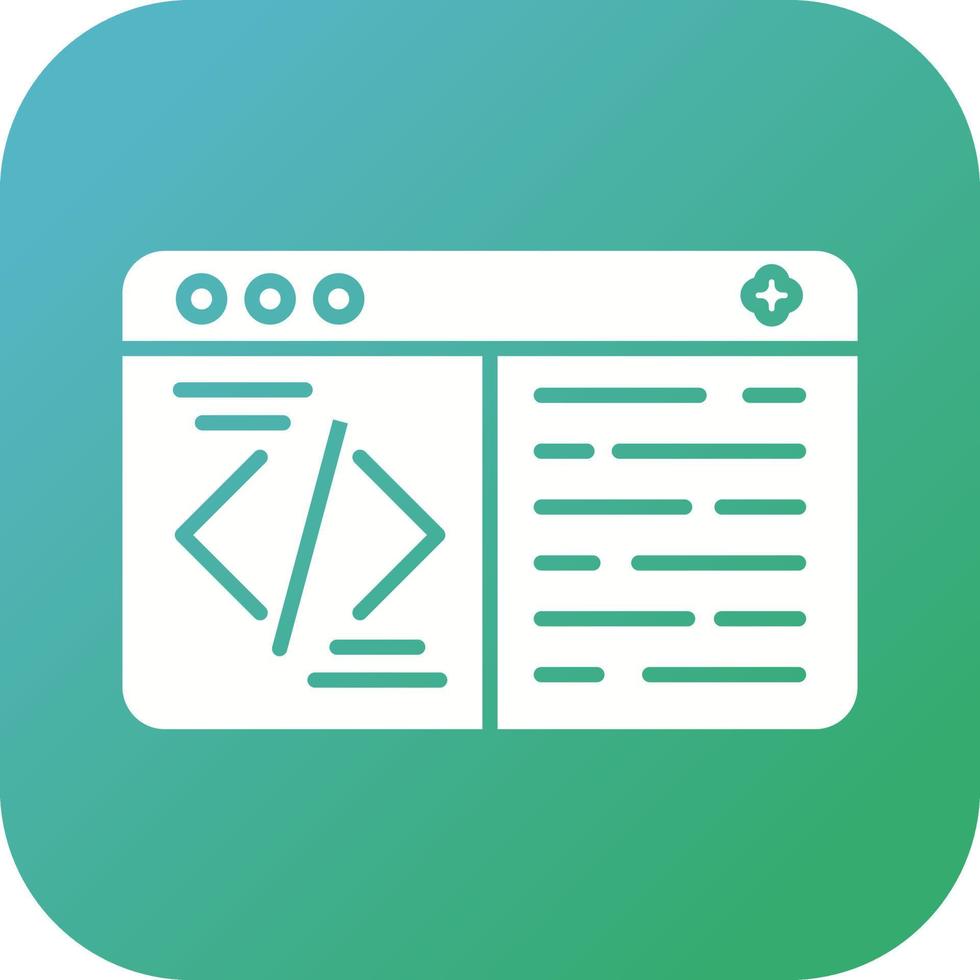 Coding Vector Icon