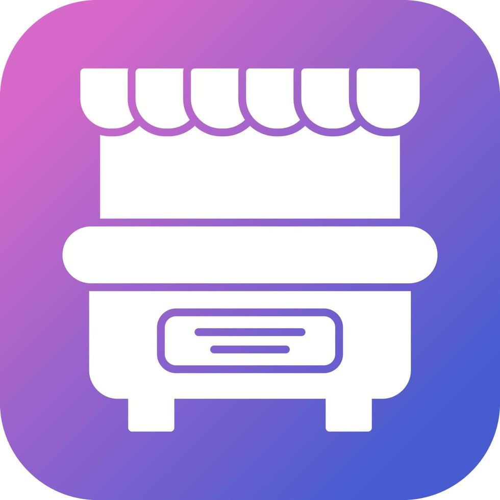 Food Stall Vector Icon