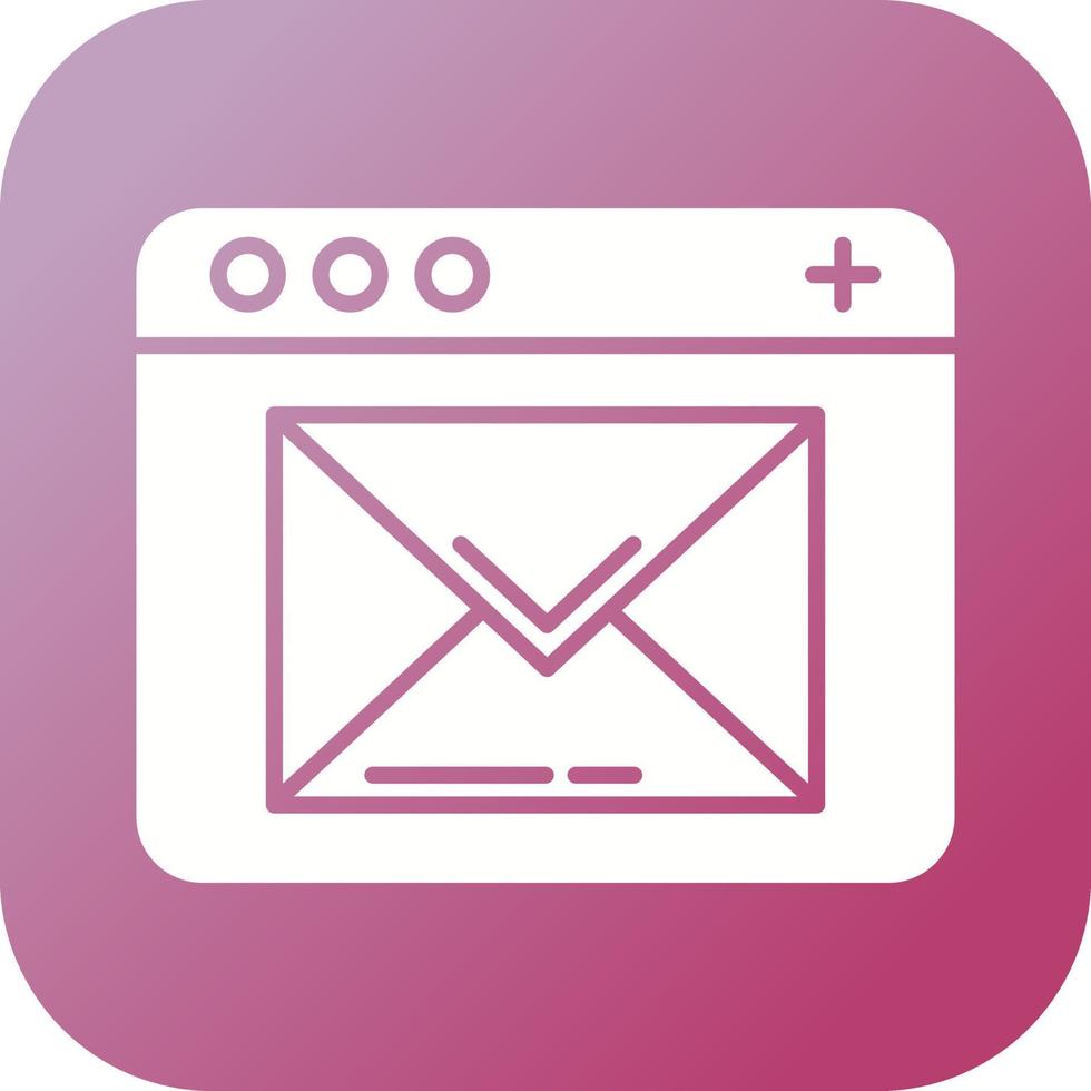 icono de vector de correo electrónico