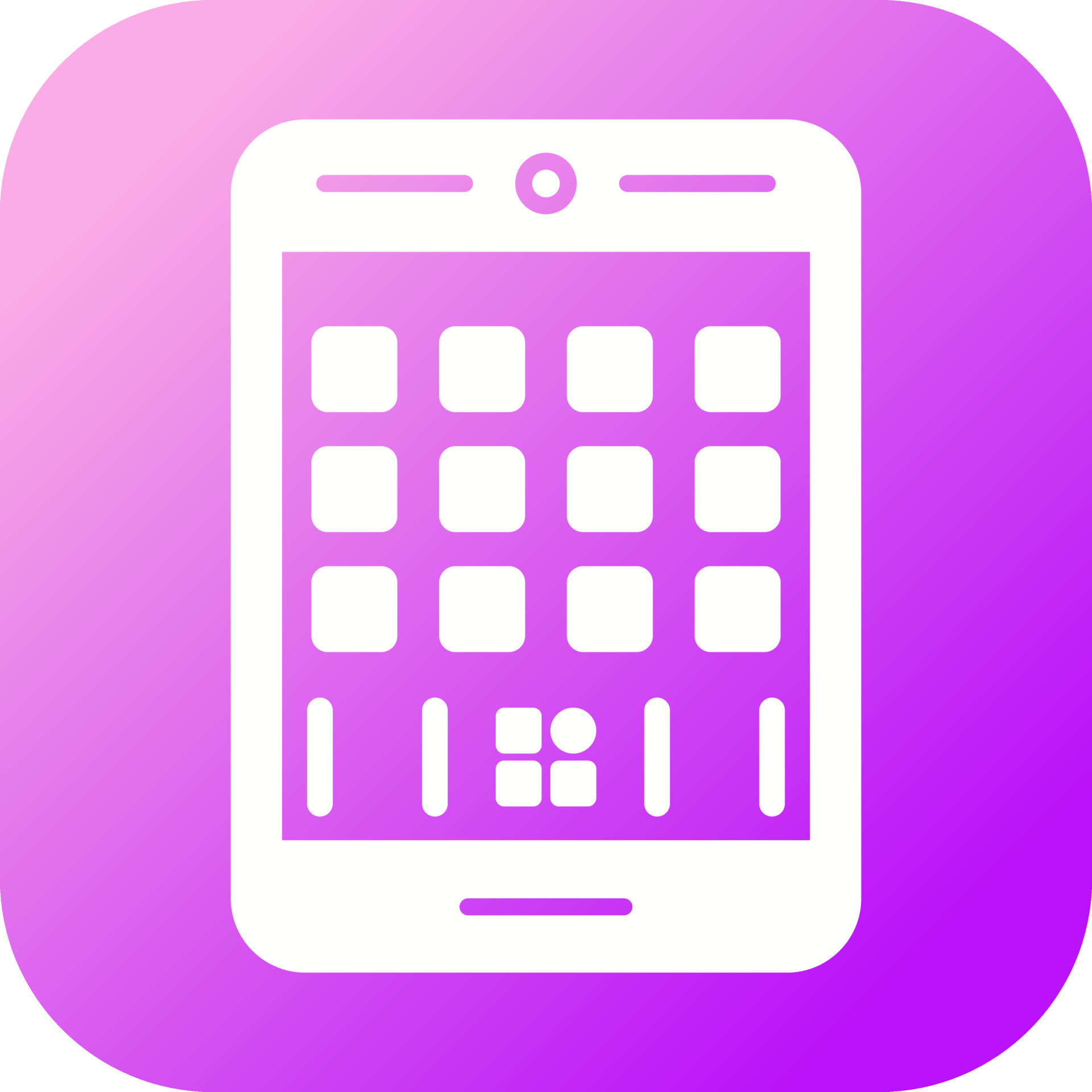 Mobiles App Vector Icon 17146658 Vector Art at Vecteezy