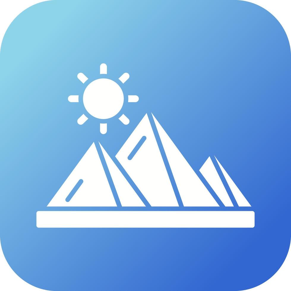 Pyramid Vector Icon