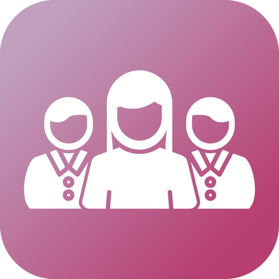 Team Leader Vector Icon