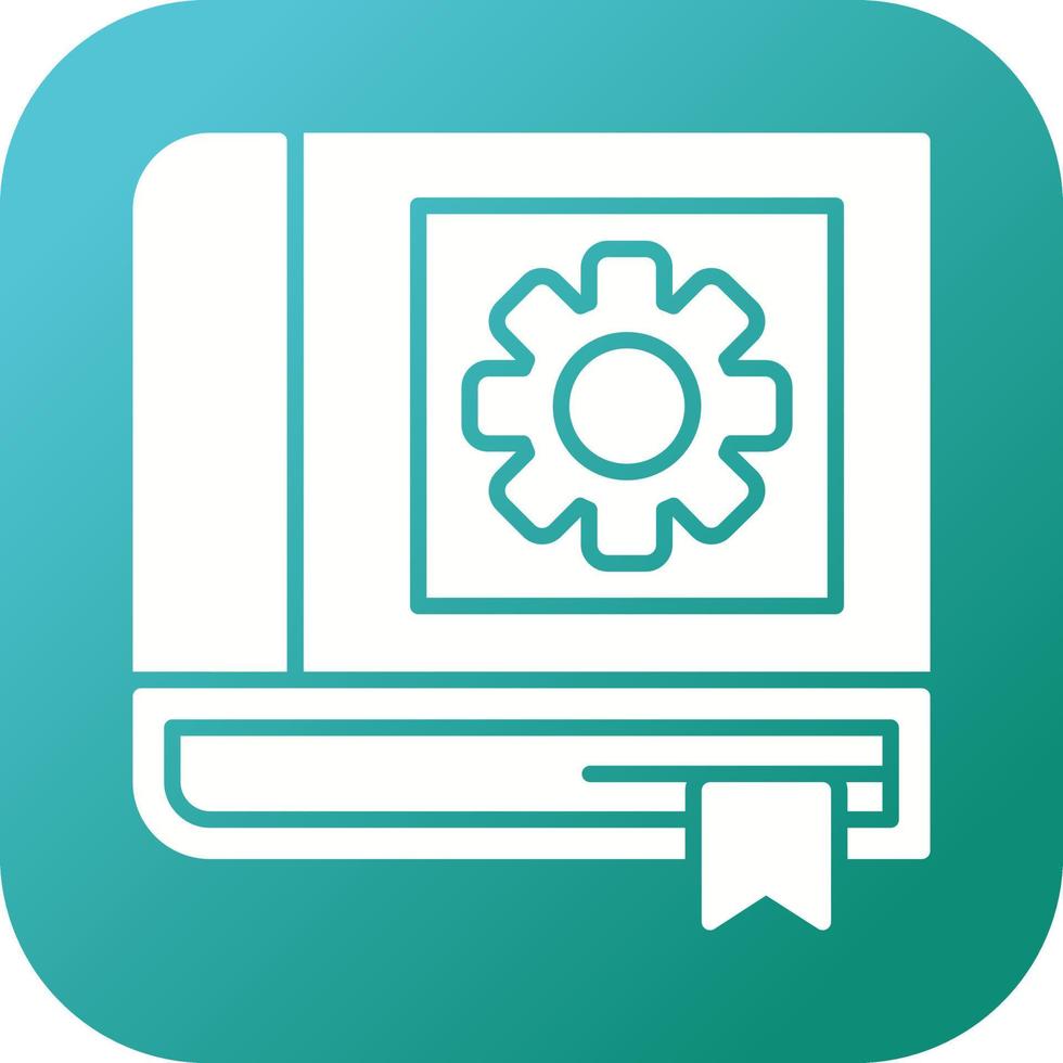 Setting Book Vector Icon