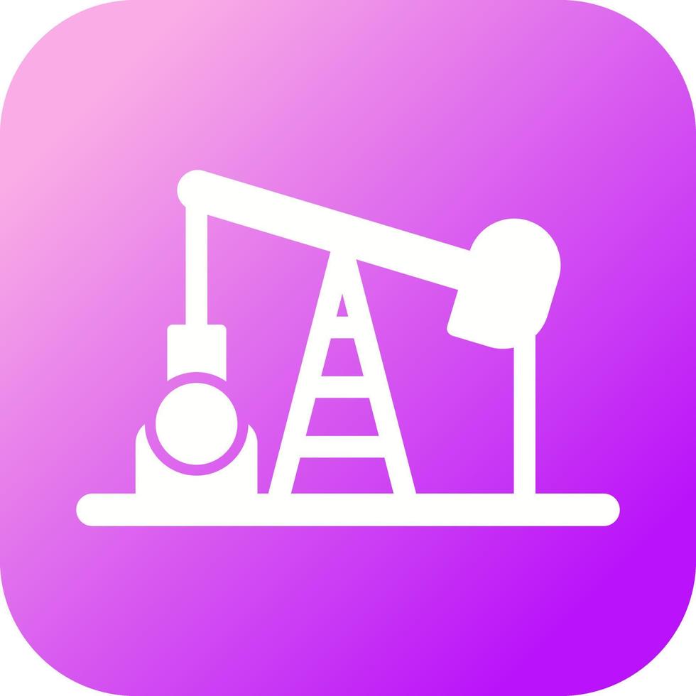 Oil Pump Vector Icon