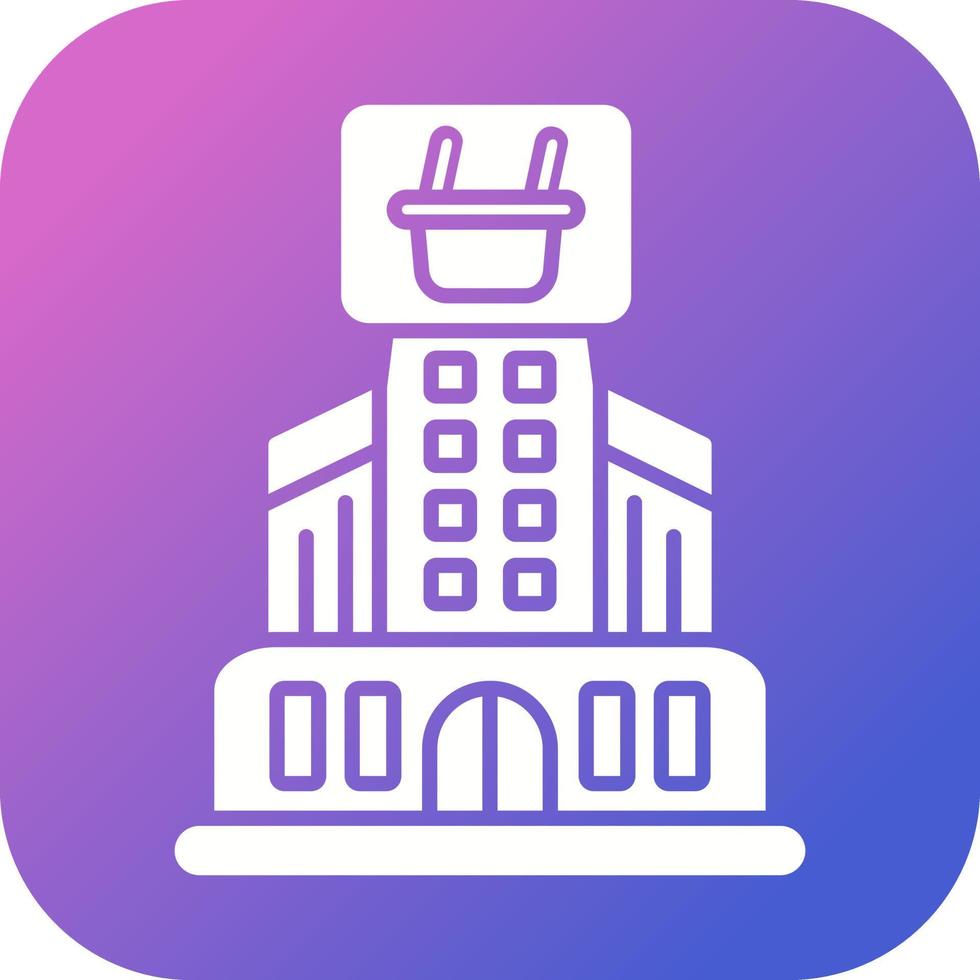 icono de vector de centro comercial