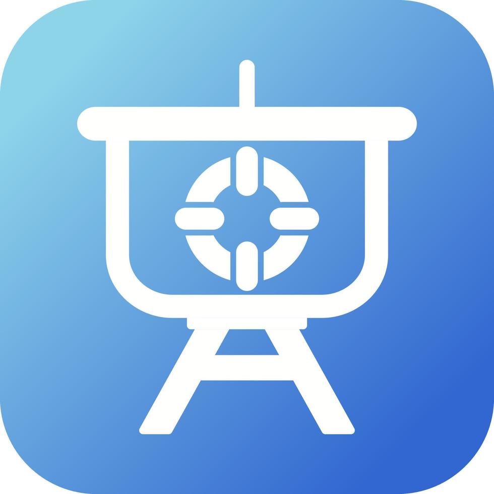 Target Presentation Vector Icon