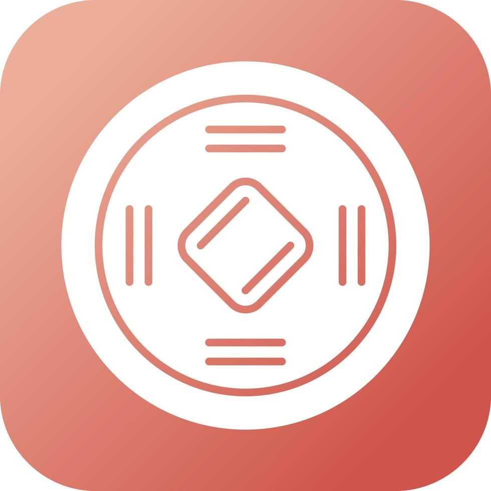 Lucky Coin Vector Icon
