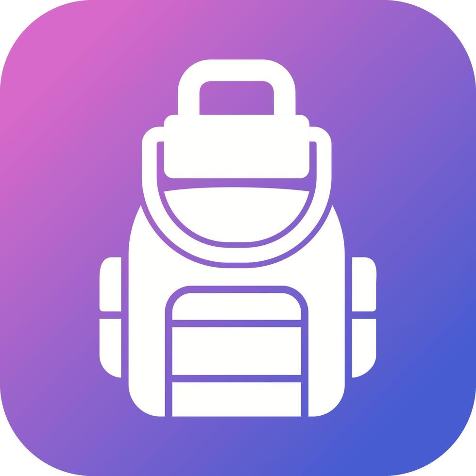 Backpack Vector Icon