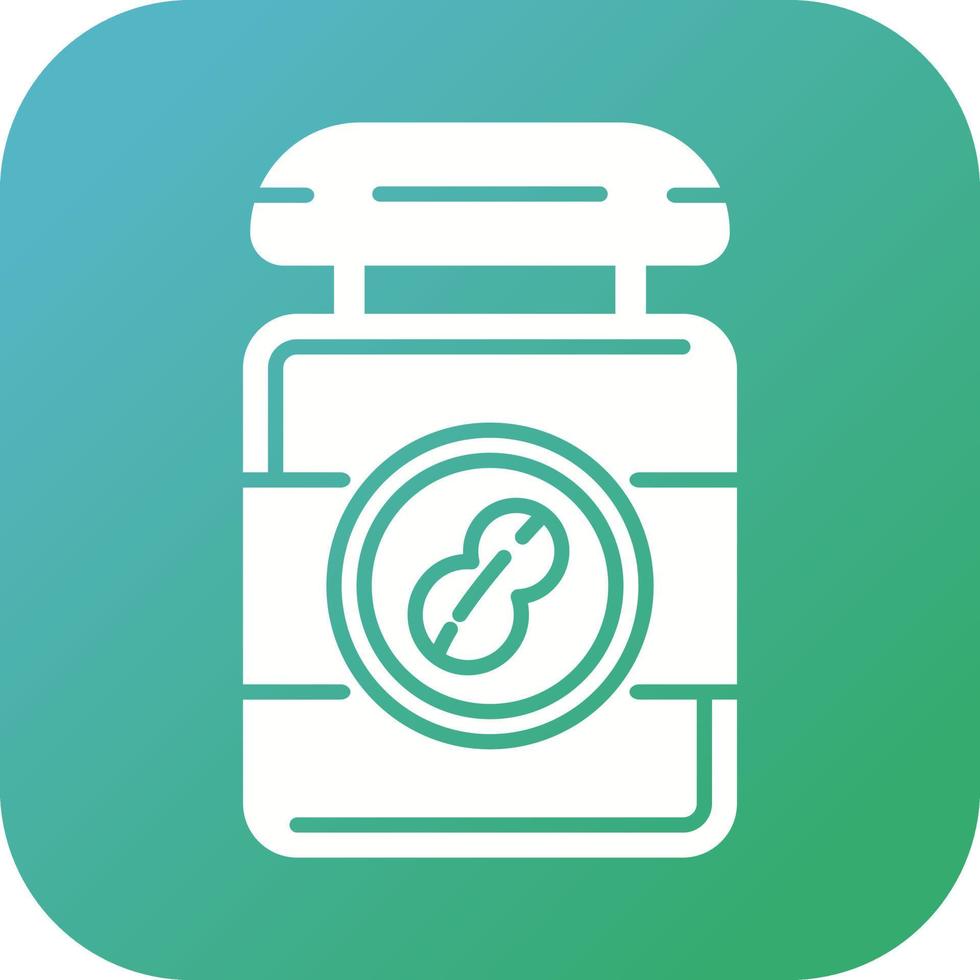 Peanut Butter Vector Icon