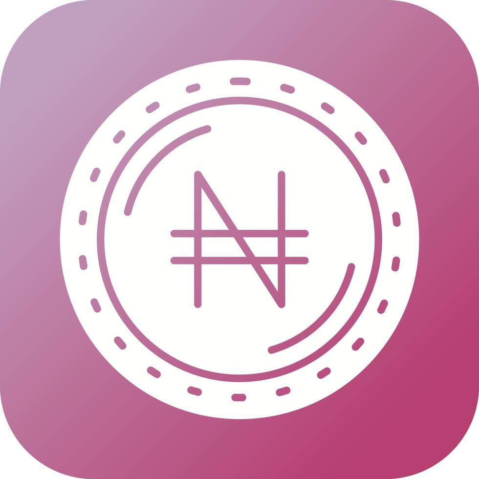 Naira Currency Vector Icon