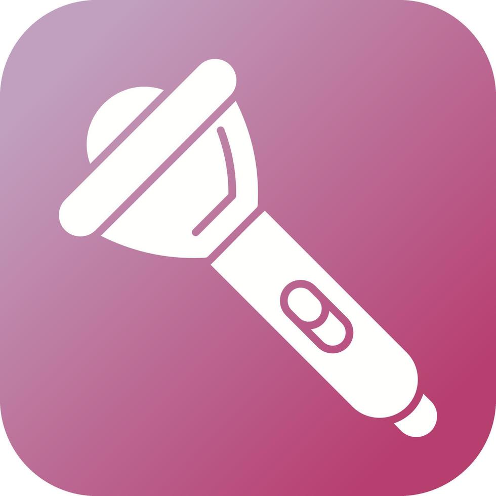 Flashlight Vector Icon