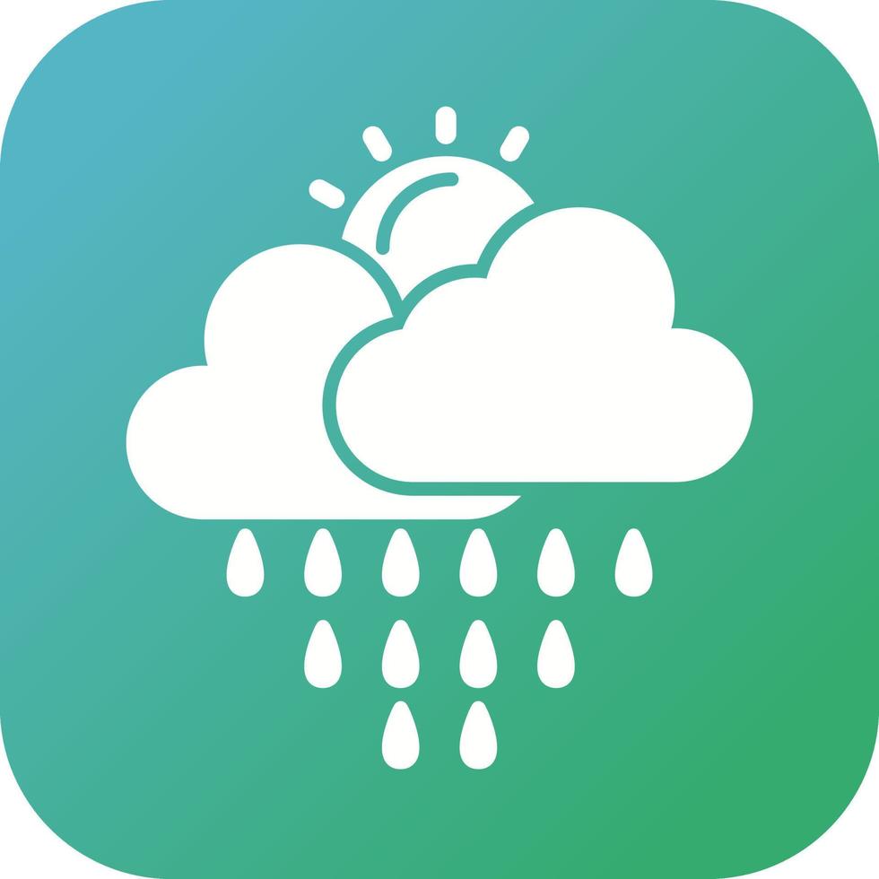 Rain Vector Icon