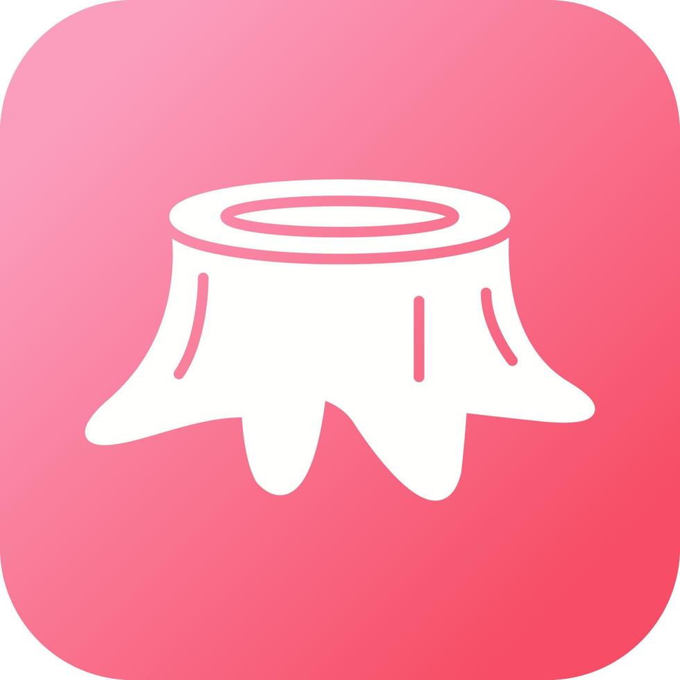 Stump Vector Icon