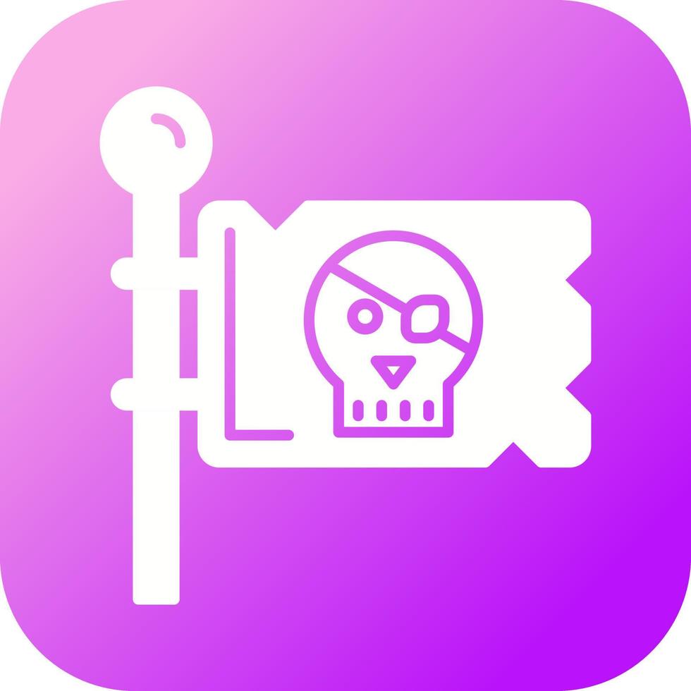 Pirate Flag Vector Icon