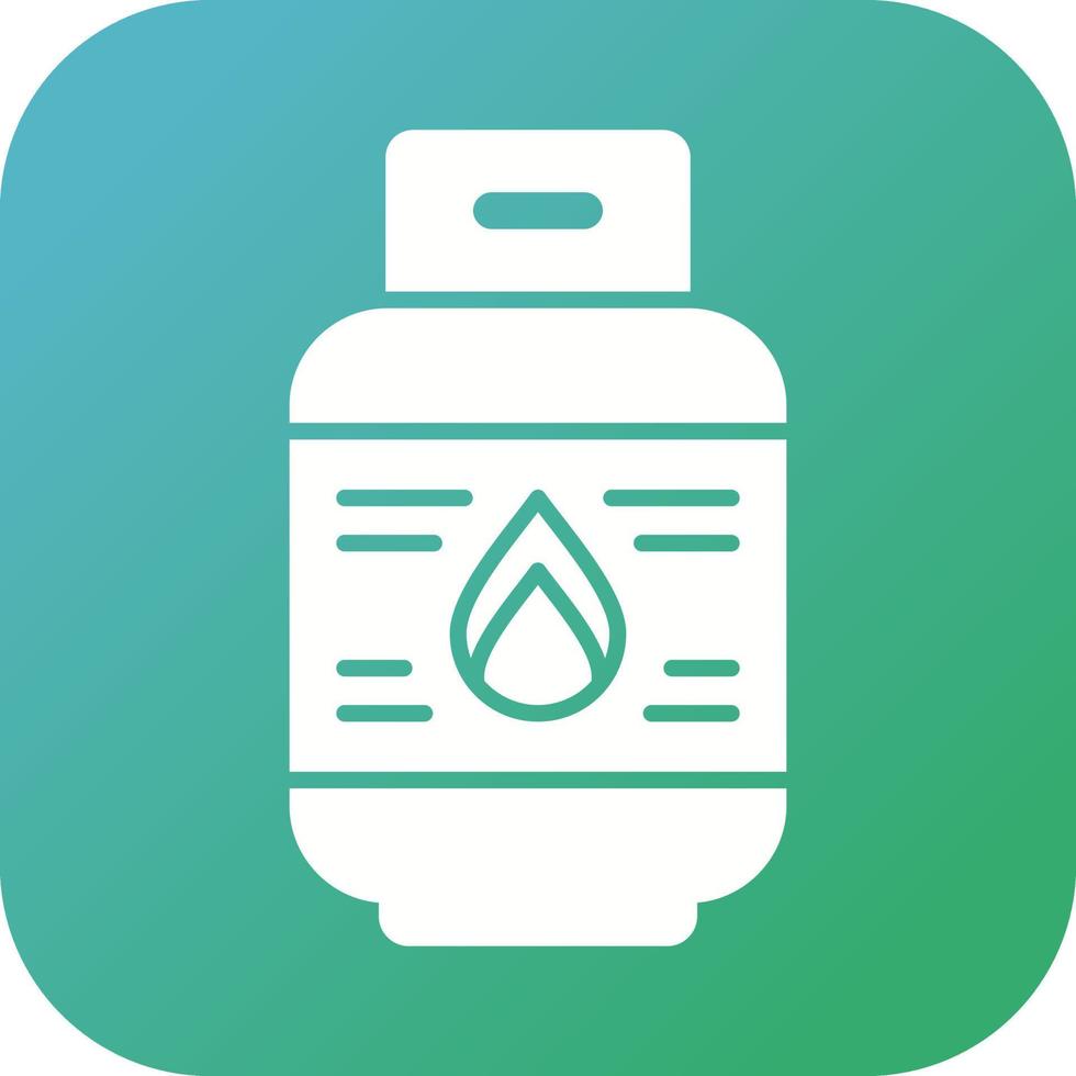 Gas Bottle Vector Icon