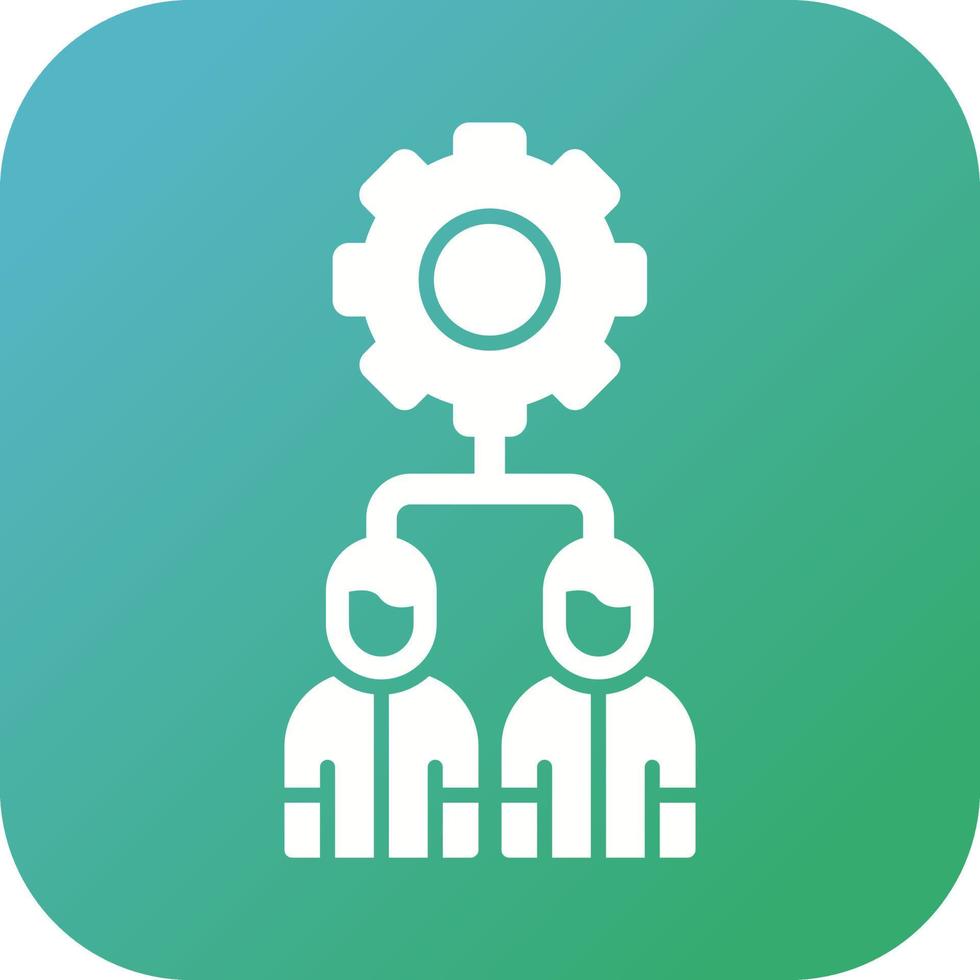 Team Management Vector Icon