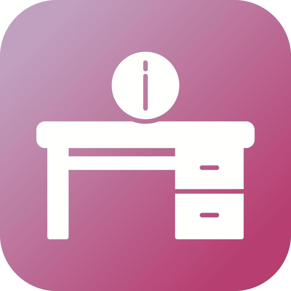 Information Desk Vector Icon