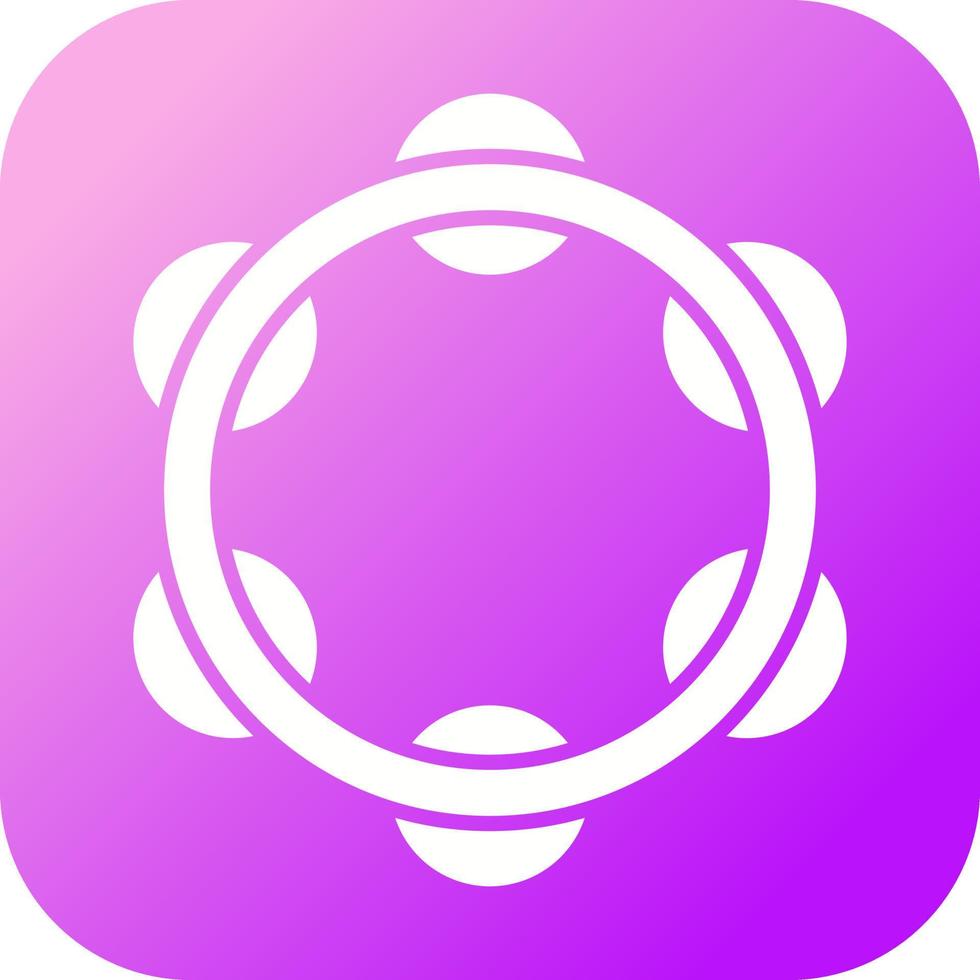 Tambourine Vector Icon 17147775 Vector Art at Vecteezy