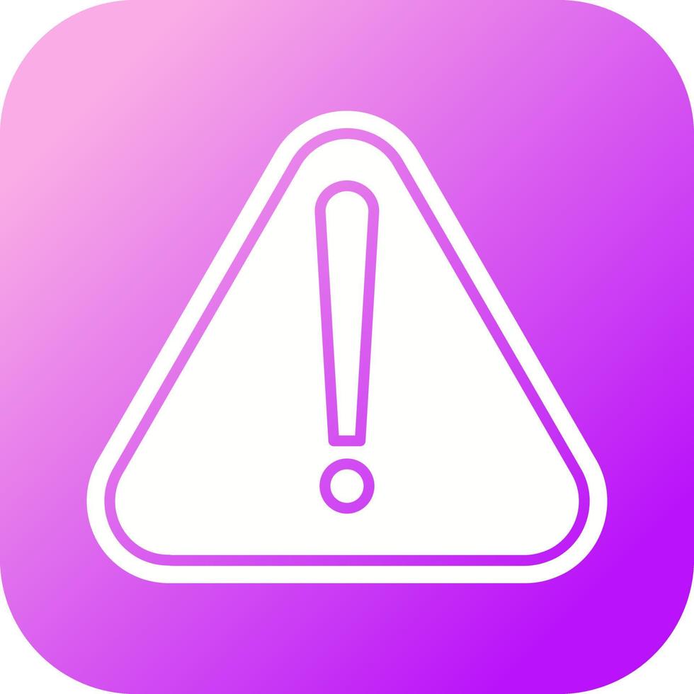 Warning Sign Vector Icon