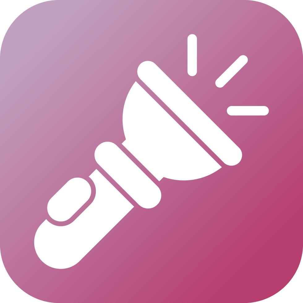 Flashlight Vector Icon