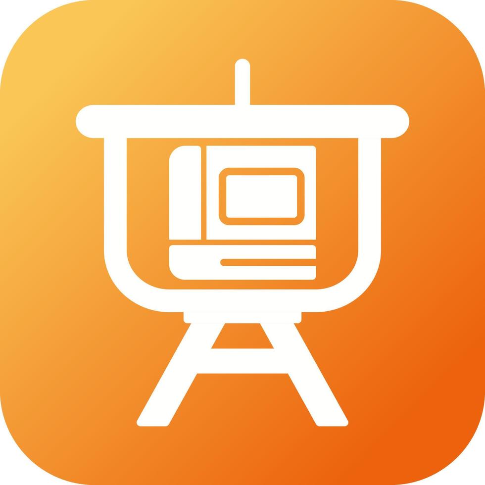Education Presentation Vector Icon