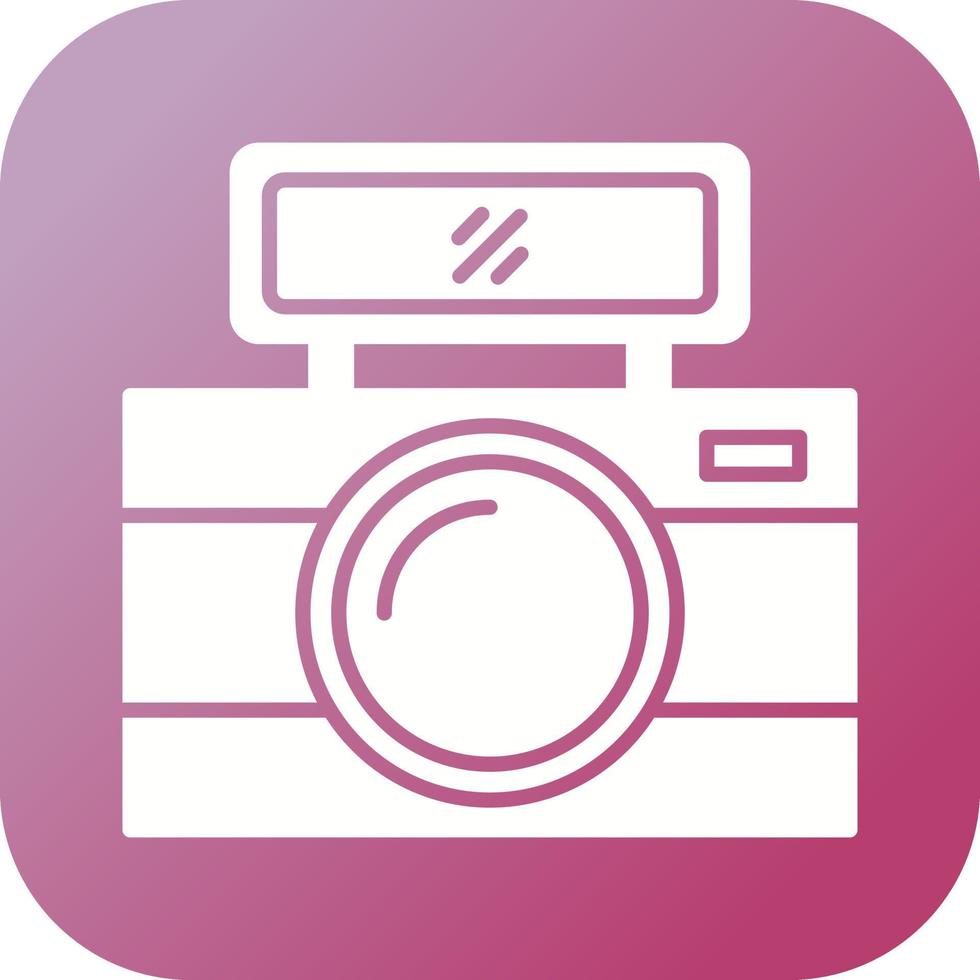 icono de vector de cámara de fotos