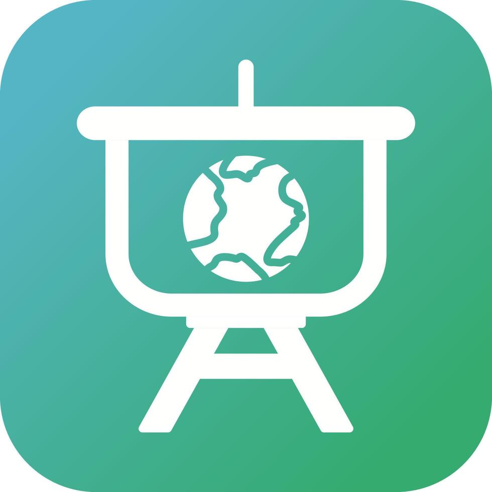 World Presentation Vector Icon