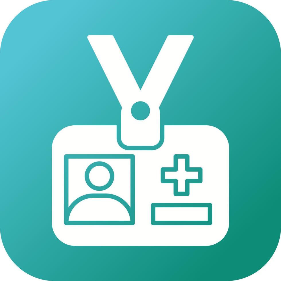 Medical Id Vector Icon