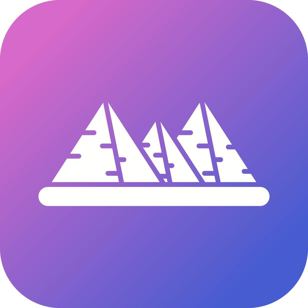 Pyramid Vector Icon