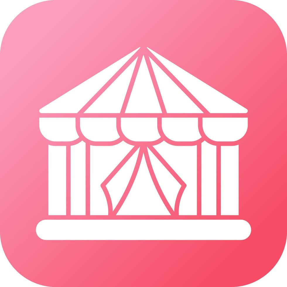 Circus Tent Vector Icon