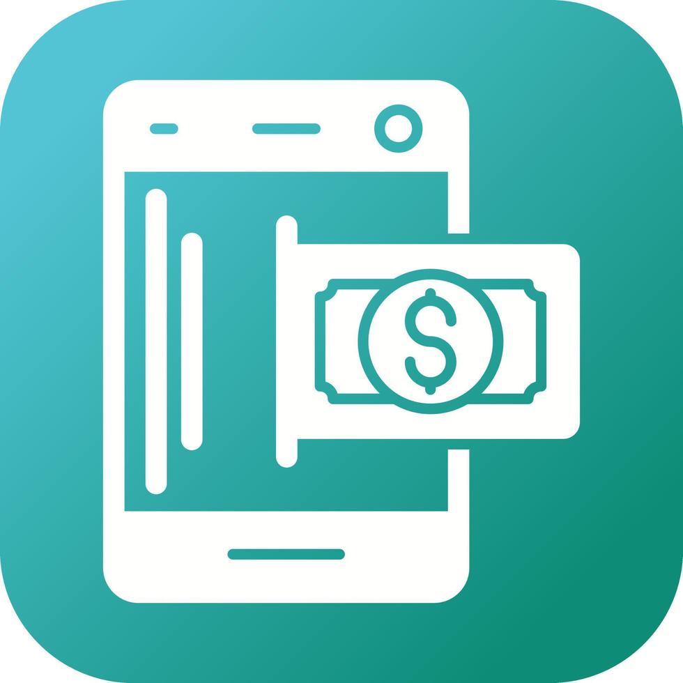 Online Money Vector Icon