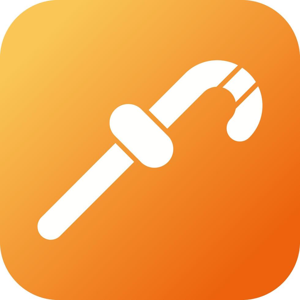 Walking Stick Vector Icon