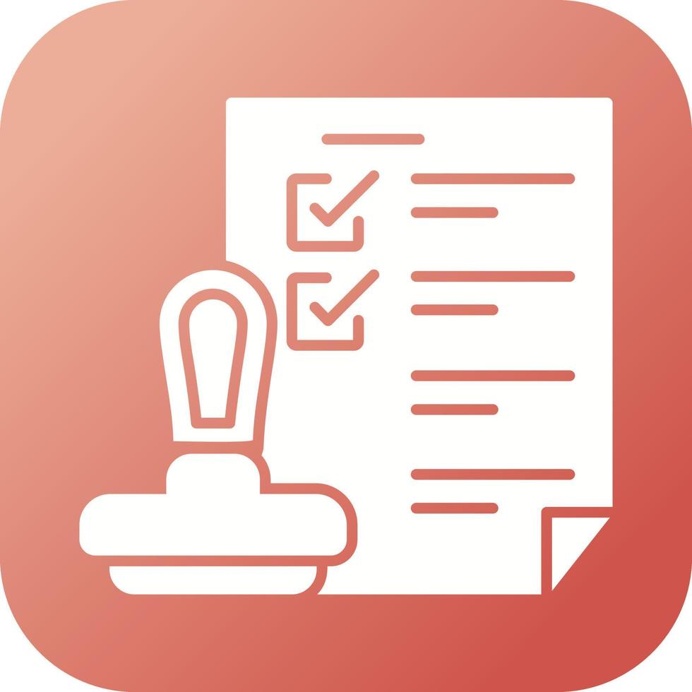 Stamp Vector Icon