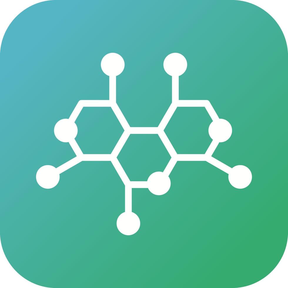Molecule Structure Vector Icon