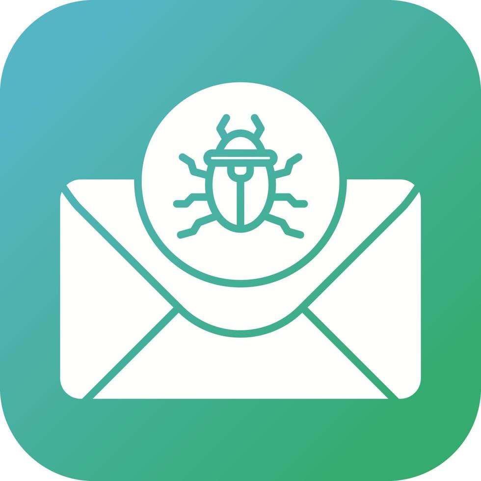 Mail Virus Vector Icon