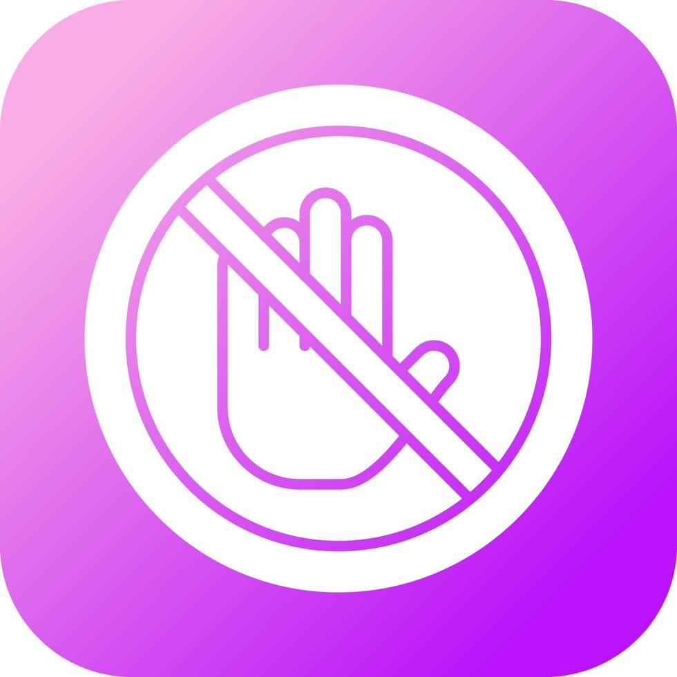 Stop Vector Icon