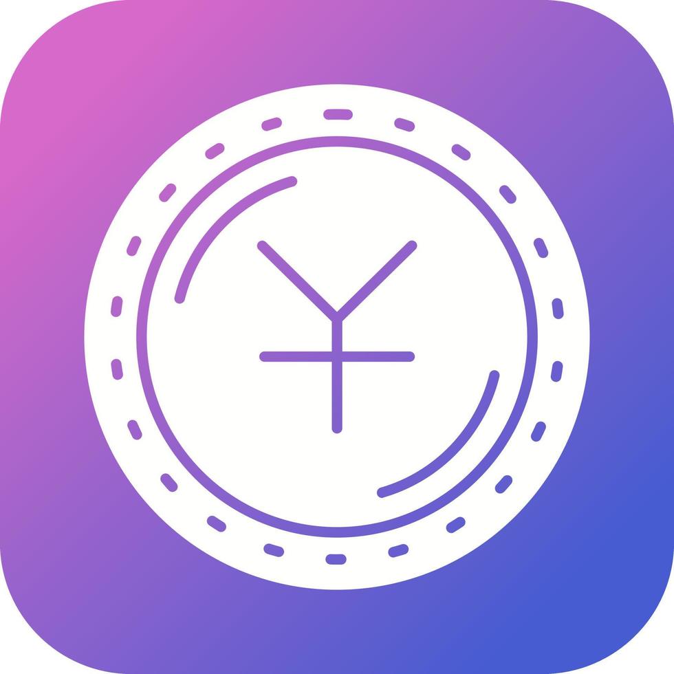 Yuan Currency Vector Icon