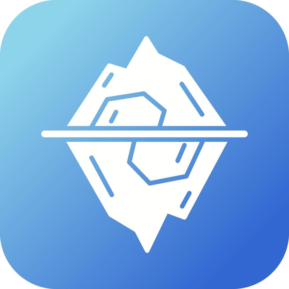 Iceberg Vector Icon