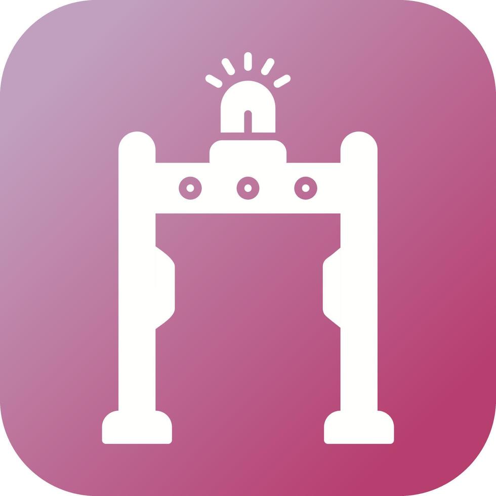 Metal Detector Vector Icon