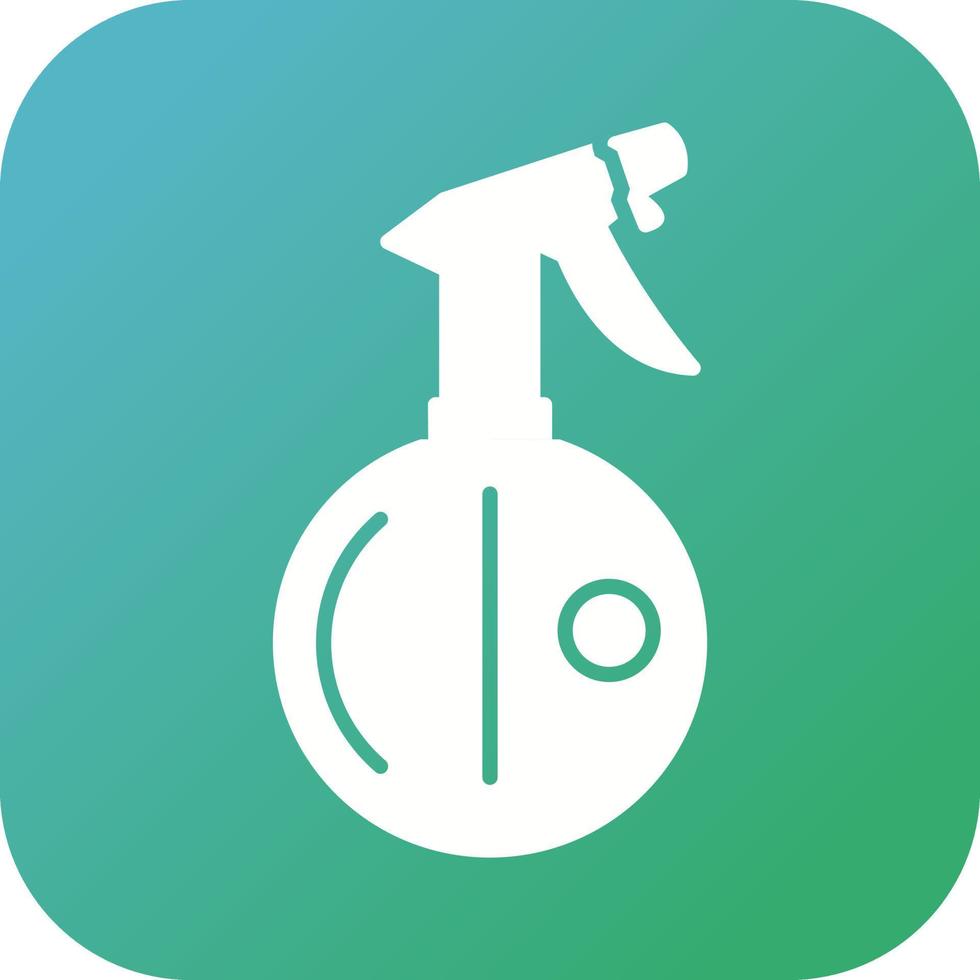 Water Spray bottle Vector Icon