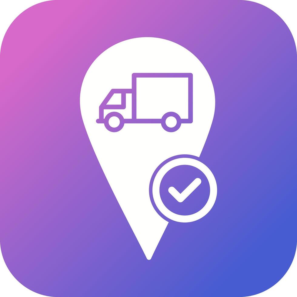 Valid Destination Vector Icon