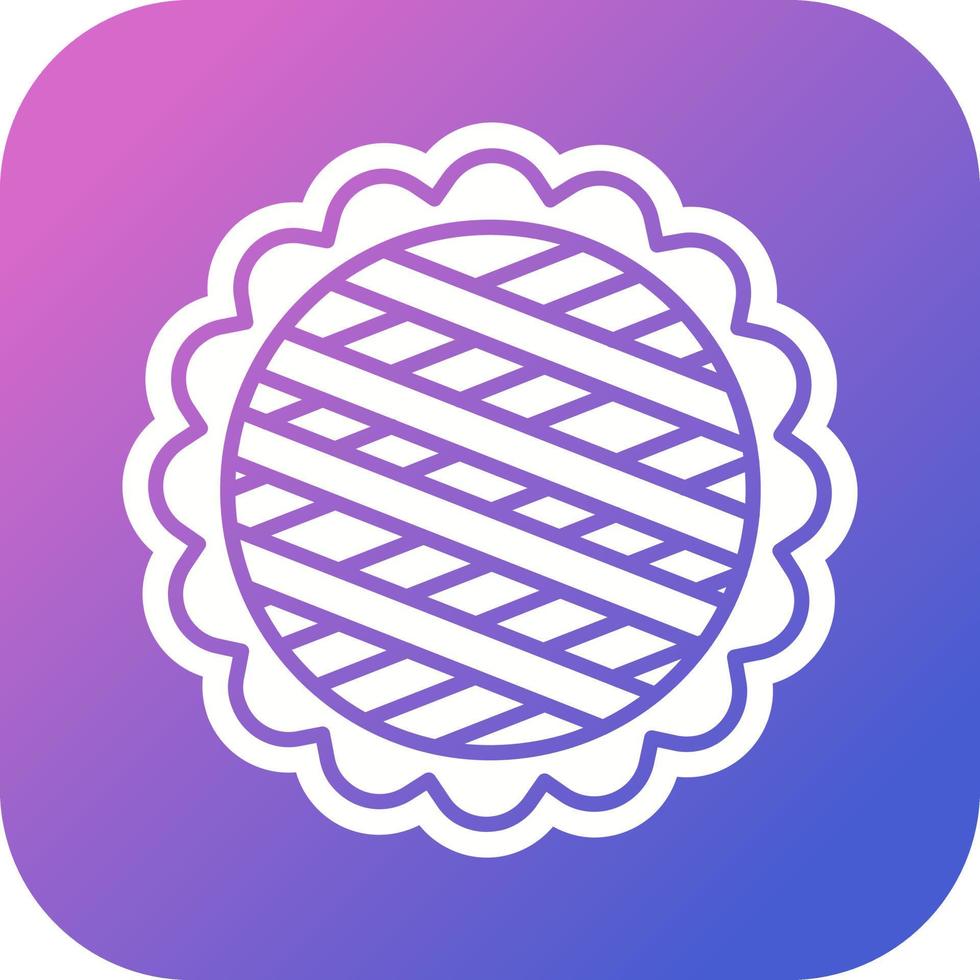 Apple Pie Vector Icon
