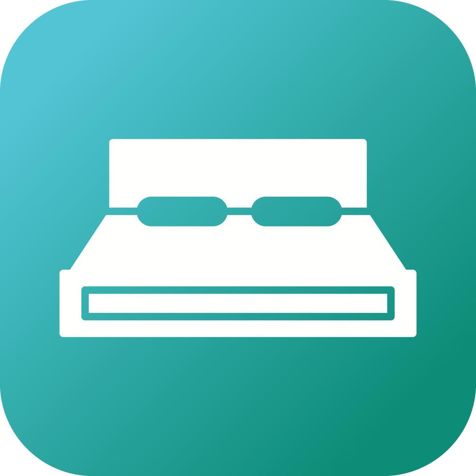 Double Bed Vector Icon